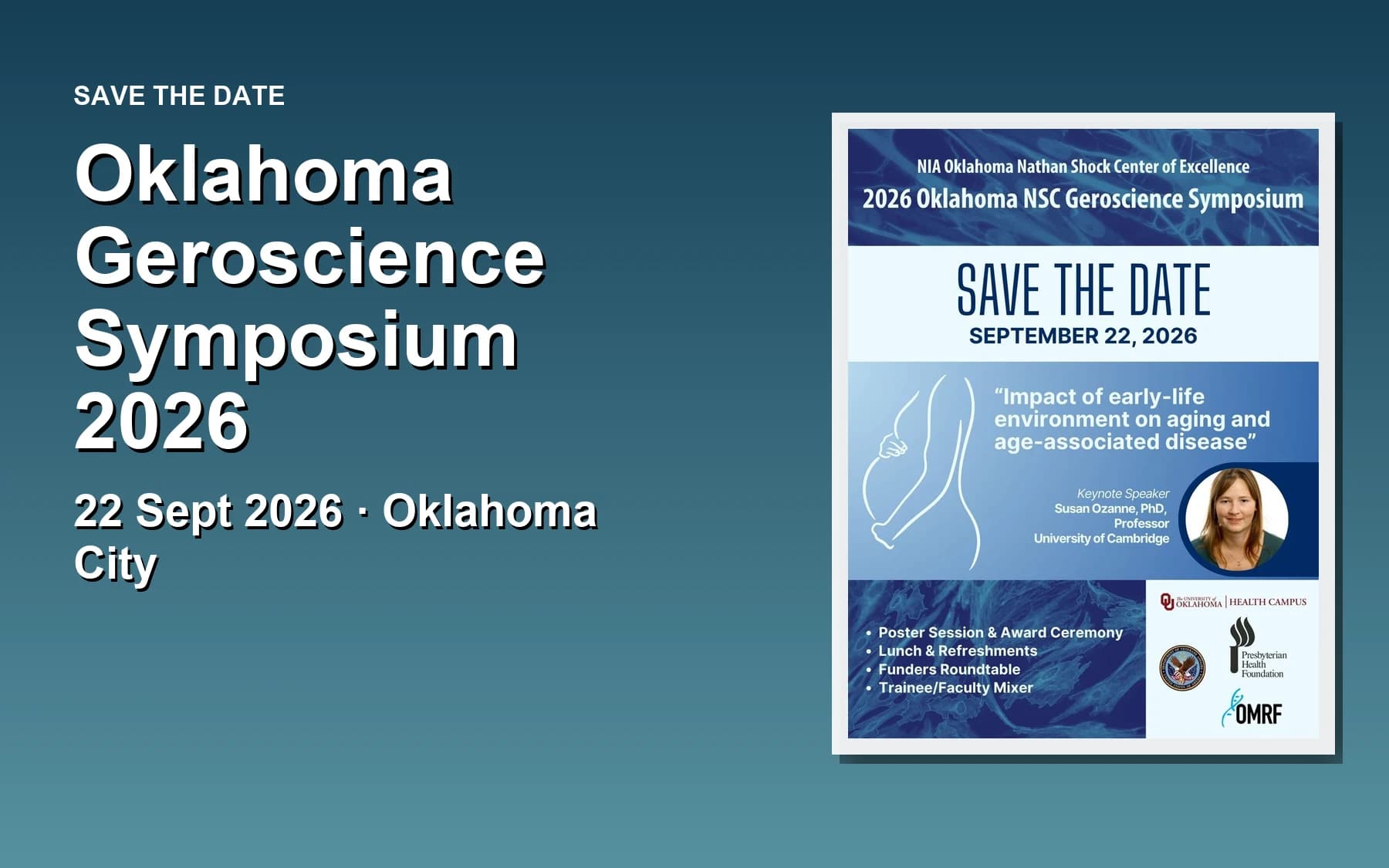 Oklahoma Geroscience Symposium 2026 (Oklahoma City, United States)