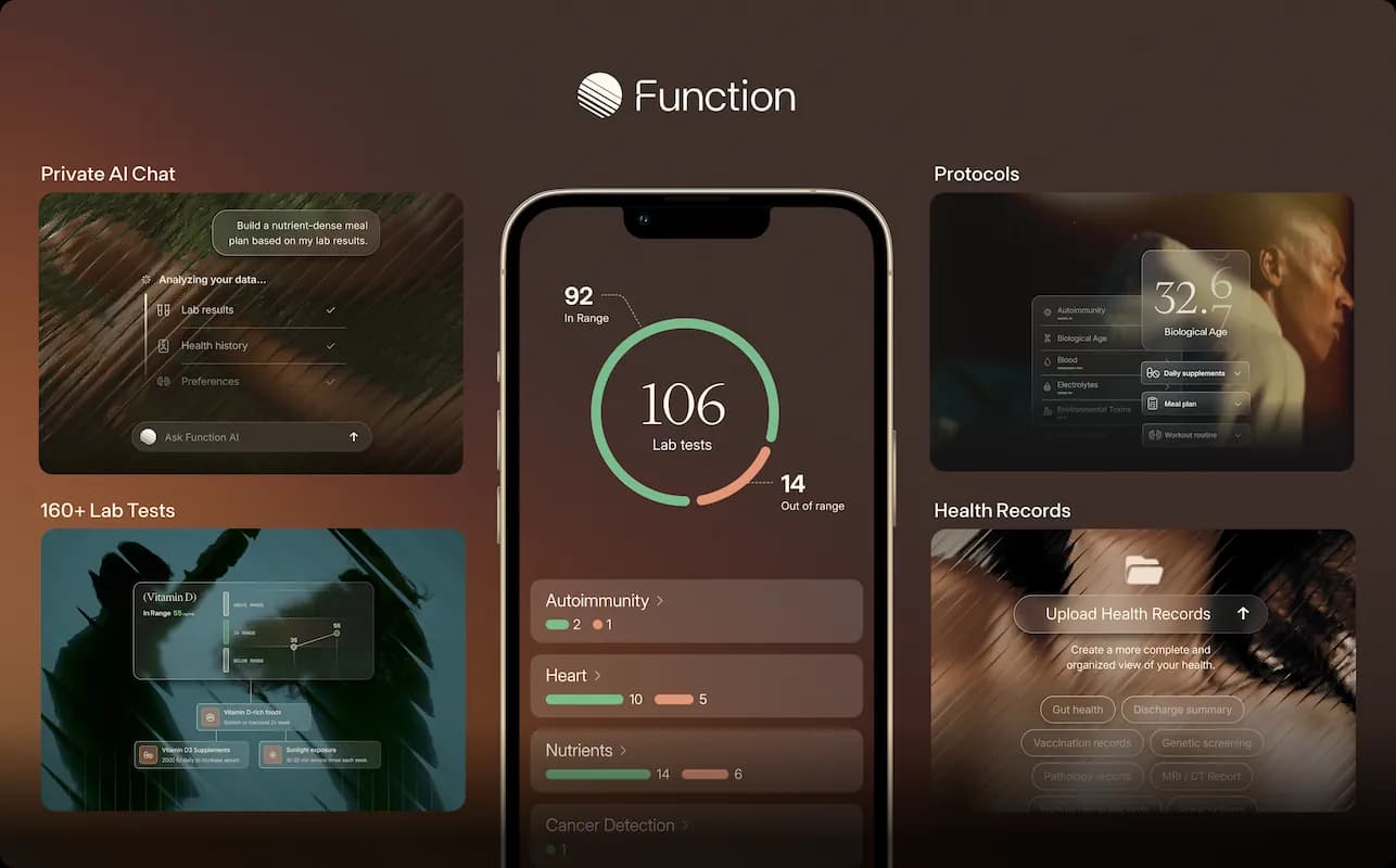 Function Secures $450M to Scale Preventive Health (Fitt Insider)
