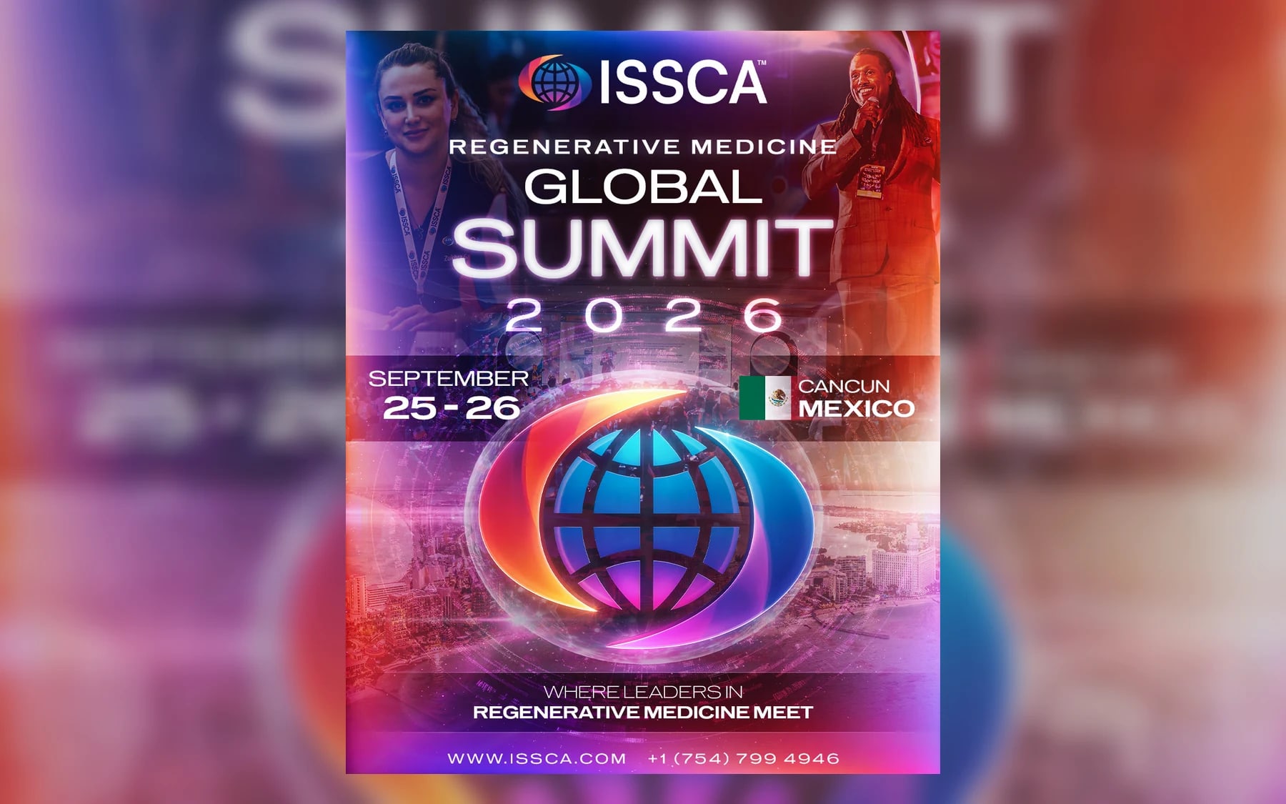 ISSCA Regenerative Medicine Global Summit 2026 (Cancun, Mexico)