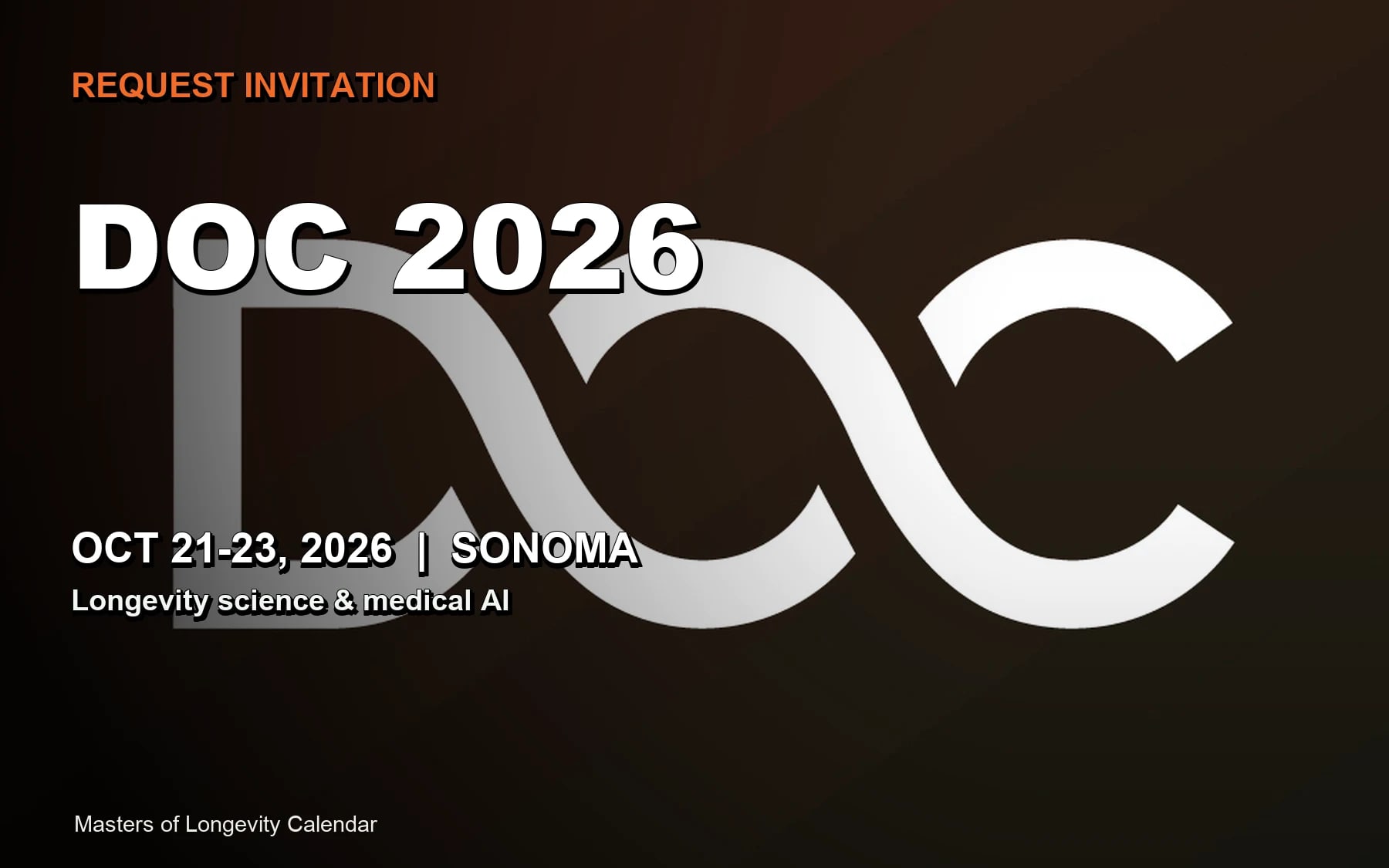 DOC 2026: Longevity Science & Medical AI (Sonoma, United States)
