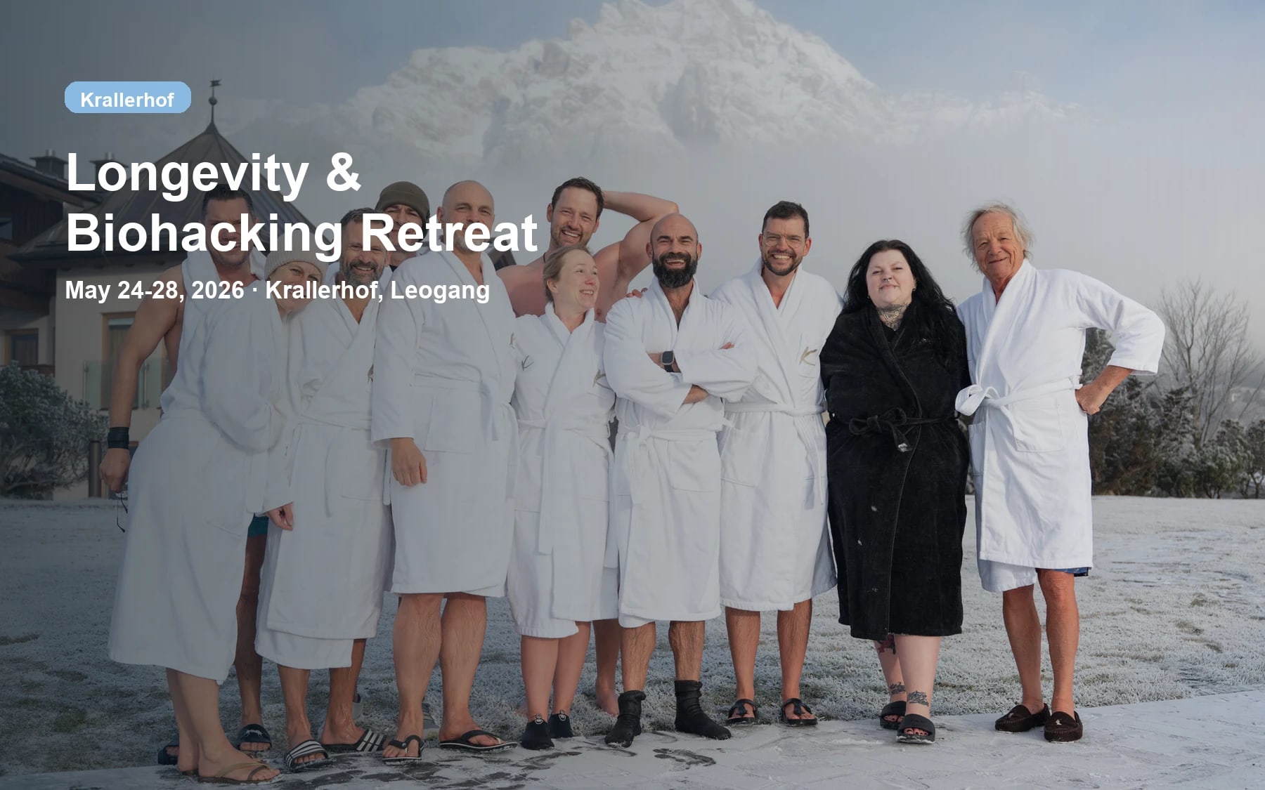 Krallerhof Longevity & Biohacking Retreat (Leogang, Austria)