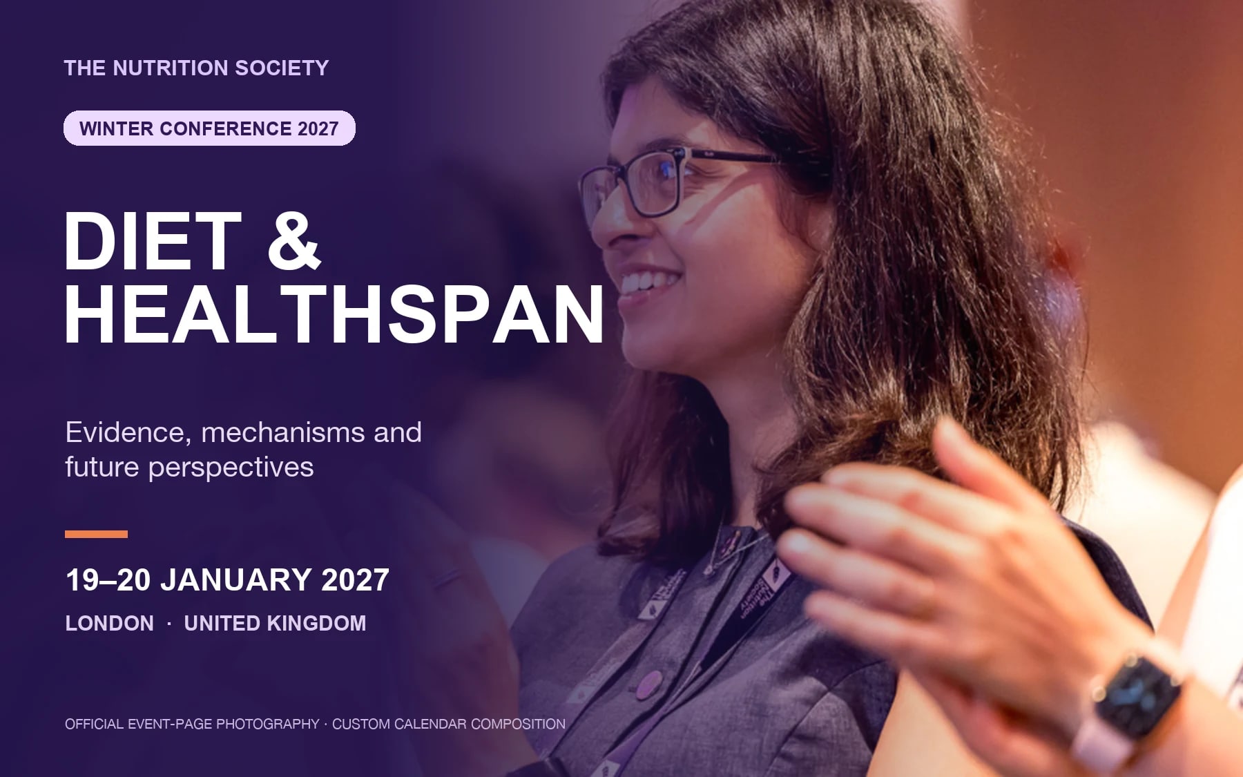 Winter Conference 2027: Diet and Healthspan (London, United Kingdom)