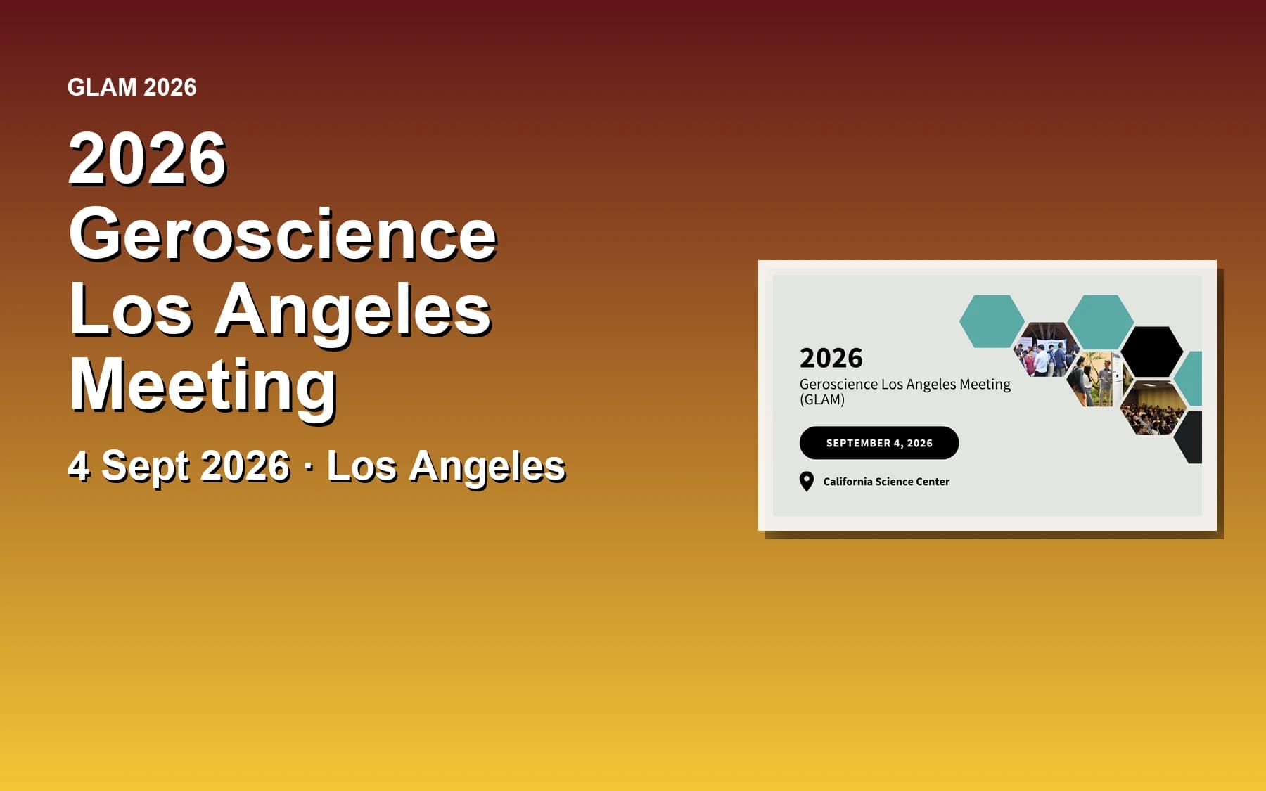 2026 Geroscience Los Angeles Meeting