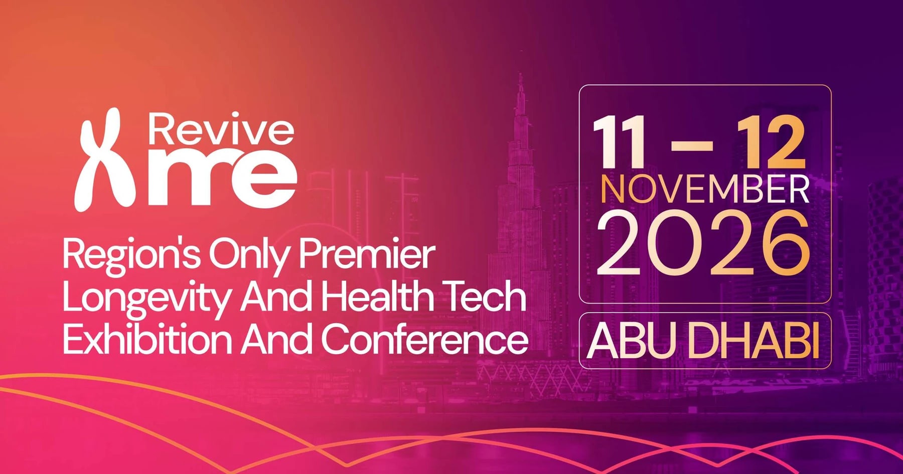 Revive ME 2026 (Abu Dhabi, United Arab Emirates)