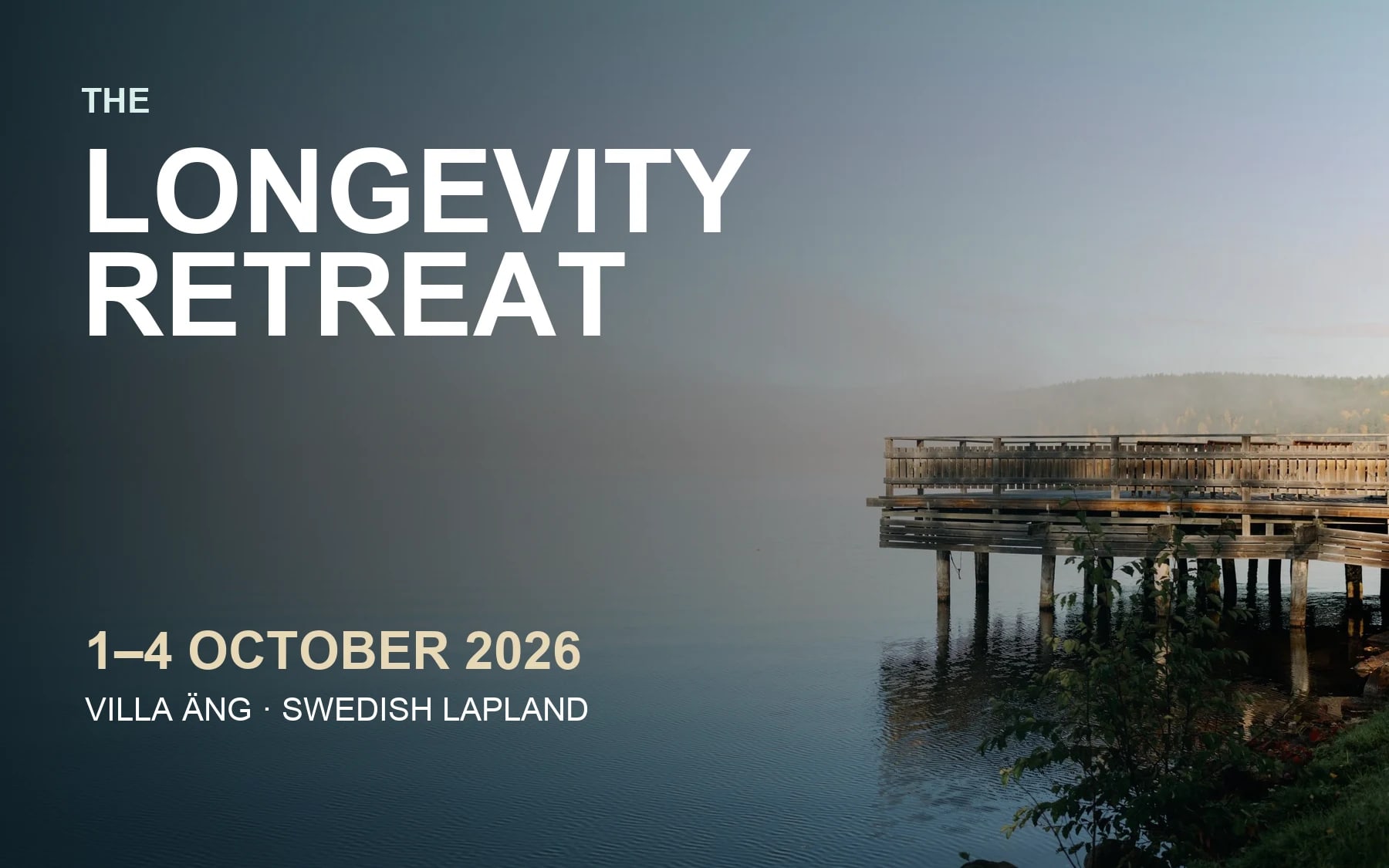 The Longevity Retreat — Swedish Lapland 2026 (Harads, Sweden)