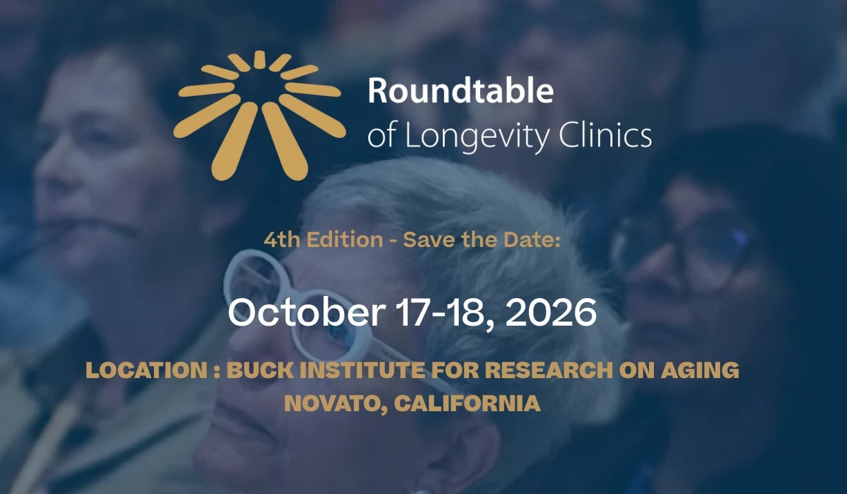 Roundtable of Longevity Clinics 2026 (Novato, United States)