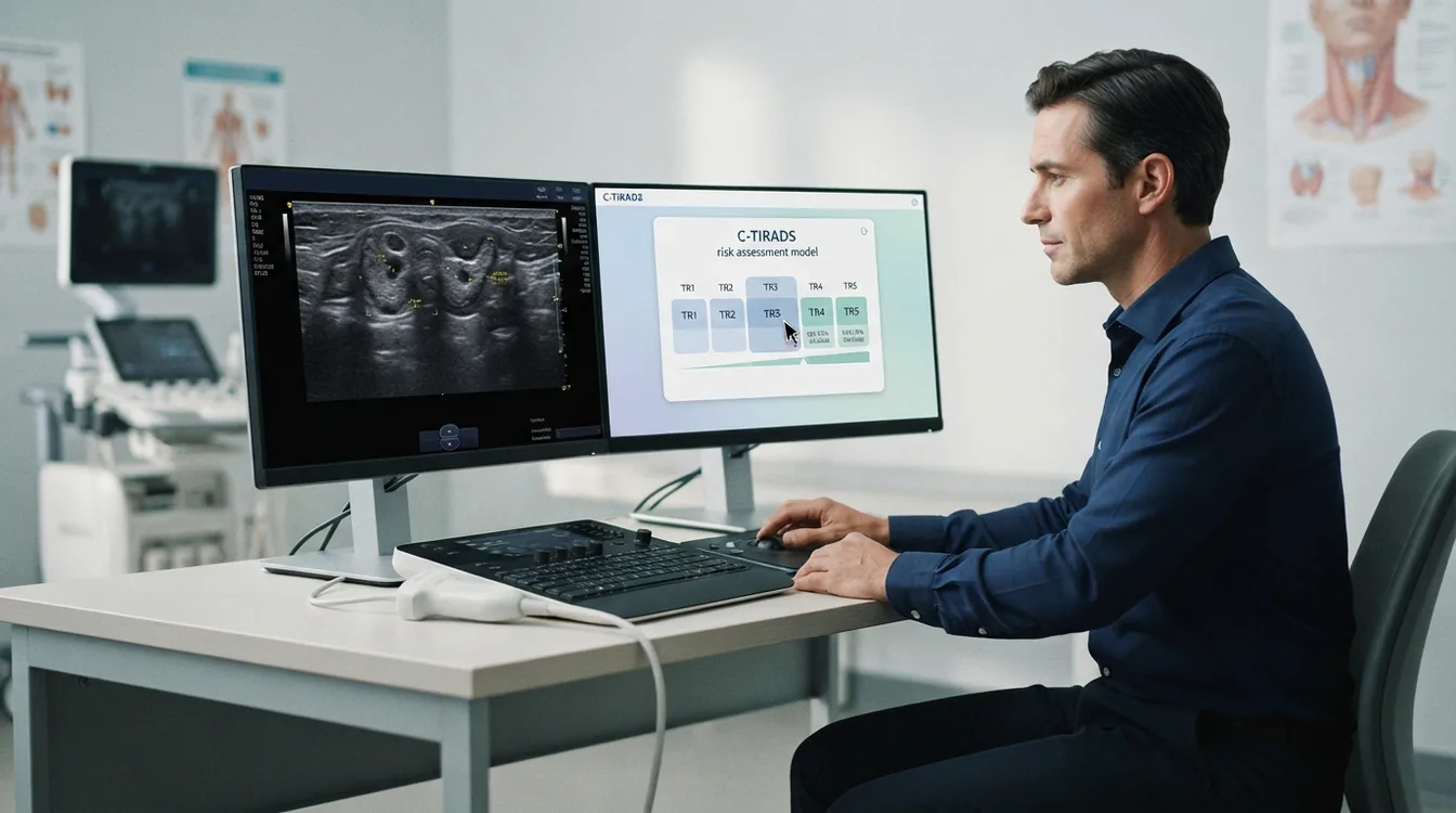 Development and clinical validation of an artificial intelligence based model for thyroid nodule malignancy risk assessment using C-TIRADS guidelines