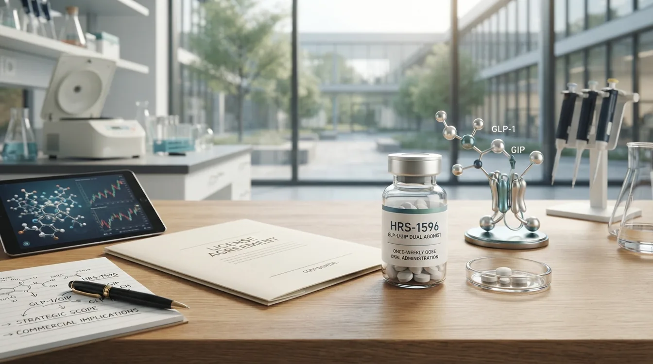 Hengrui Pharma and Novo Enter Exclusive License Agreement for Once-Weekly Oral GLP-1/GIP Dual Receptor Agonist HRS-1596