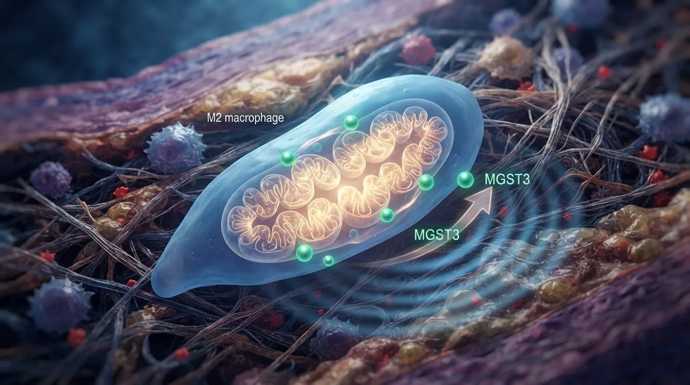 MGST3 defines a mitochondrial-health-associated M2 macrophage state in atherosclerosis: integrative multi-omics, single-cell mediation, and functional validation