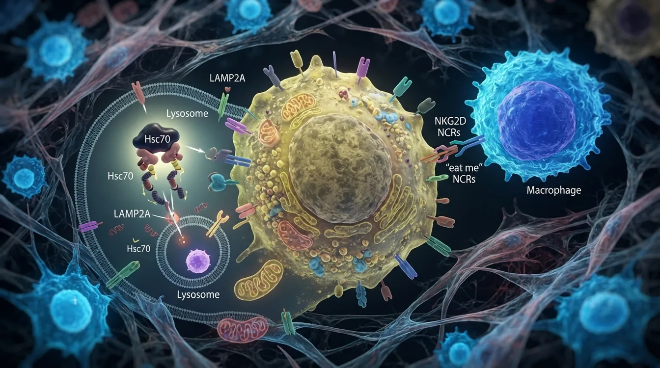 Age-Related Decline in Chaperone-Mediated Autophagy Impairs Clearance of Senescence Cells