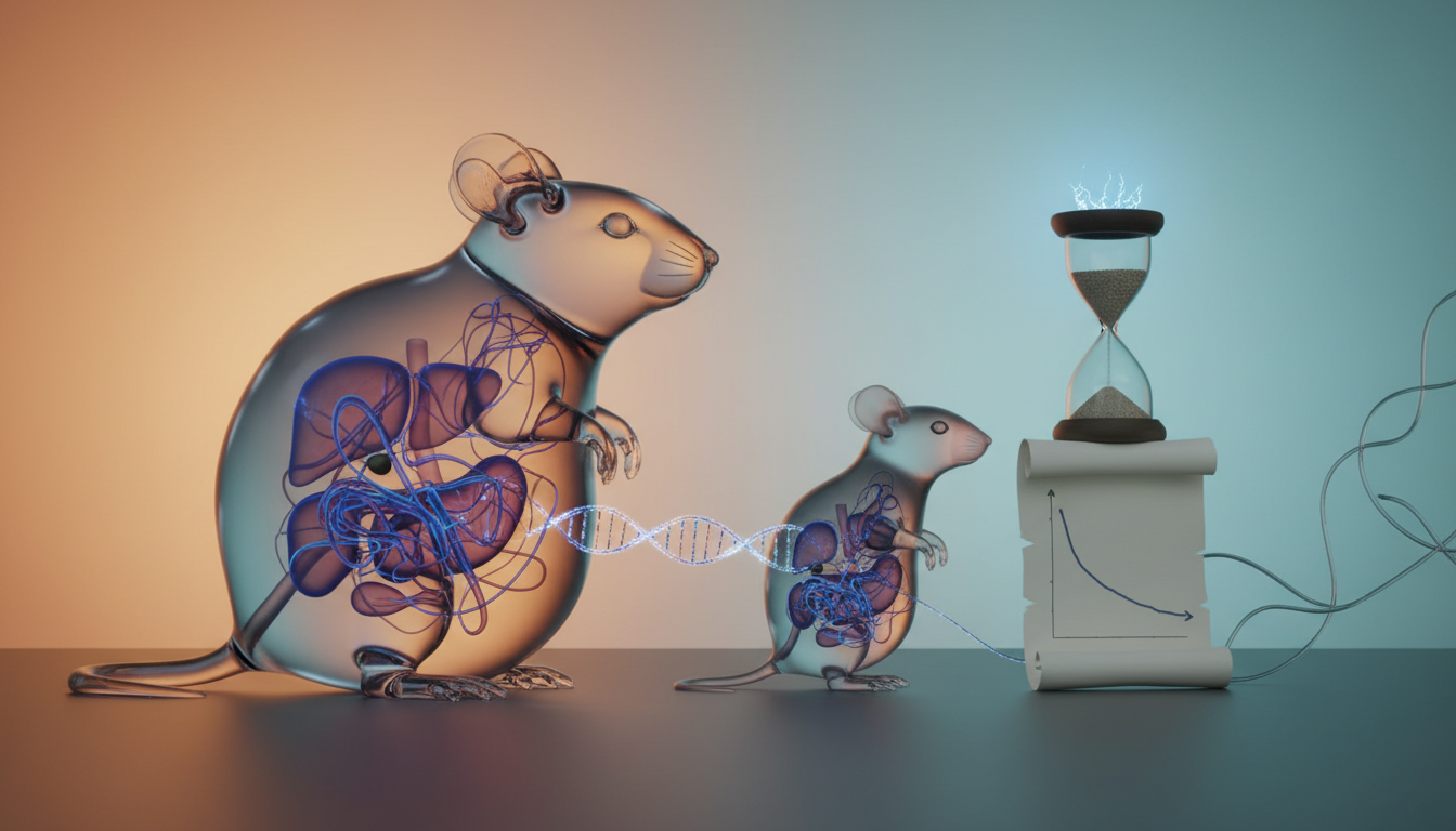 Obesity Reduces Lifespan of Offspring