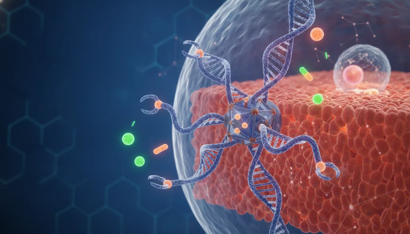 Membrane-anchored DNA nanodevice with allosteric aptamer arms enables parallel probing and on-site drug delivery