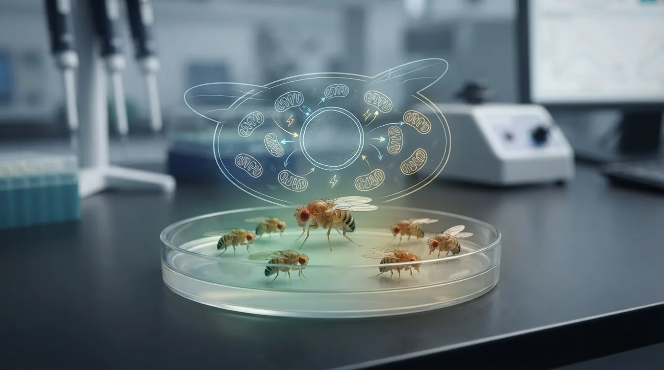 Mismatch Between Between Nuclear and Mitochondrial DNA Modestly Accelerates Aging in Flies