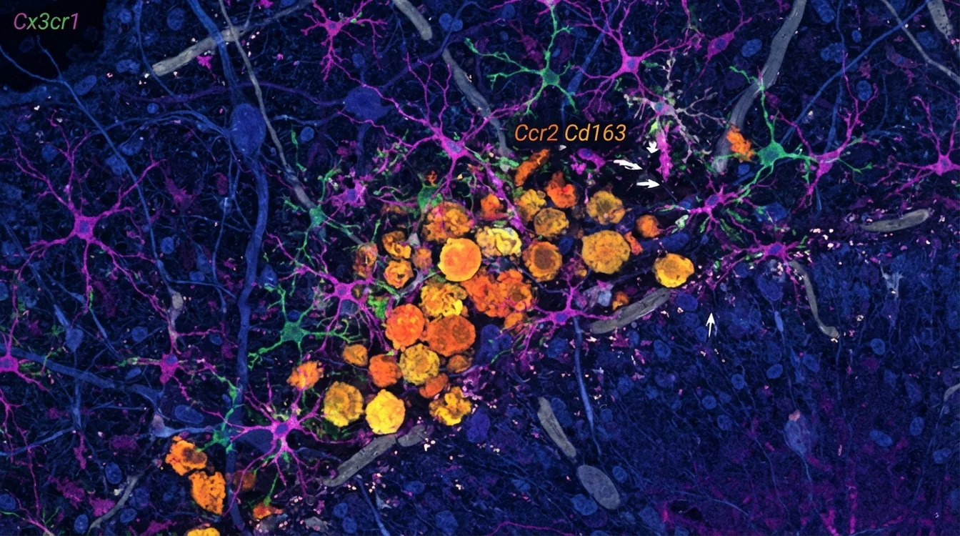 Evidence for Microglia in the Aging Brain to be Replaced with a More Inflammatory Immune Cell Population