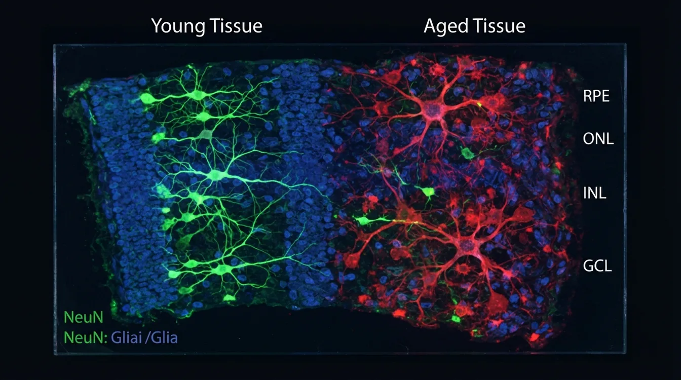 Reprogramming Glia into Neurons Becomes Less Effective with Advancing Age