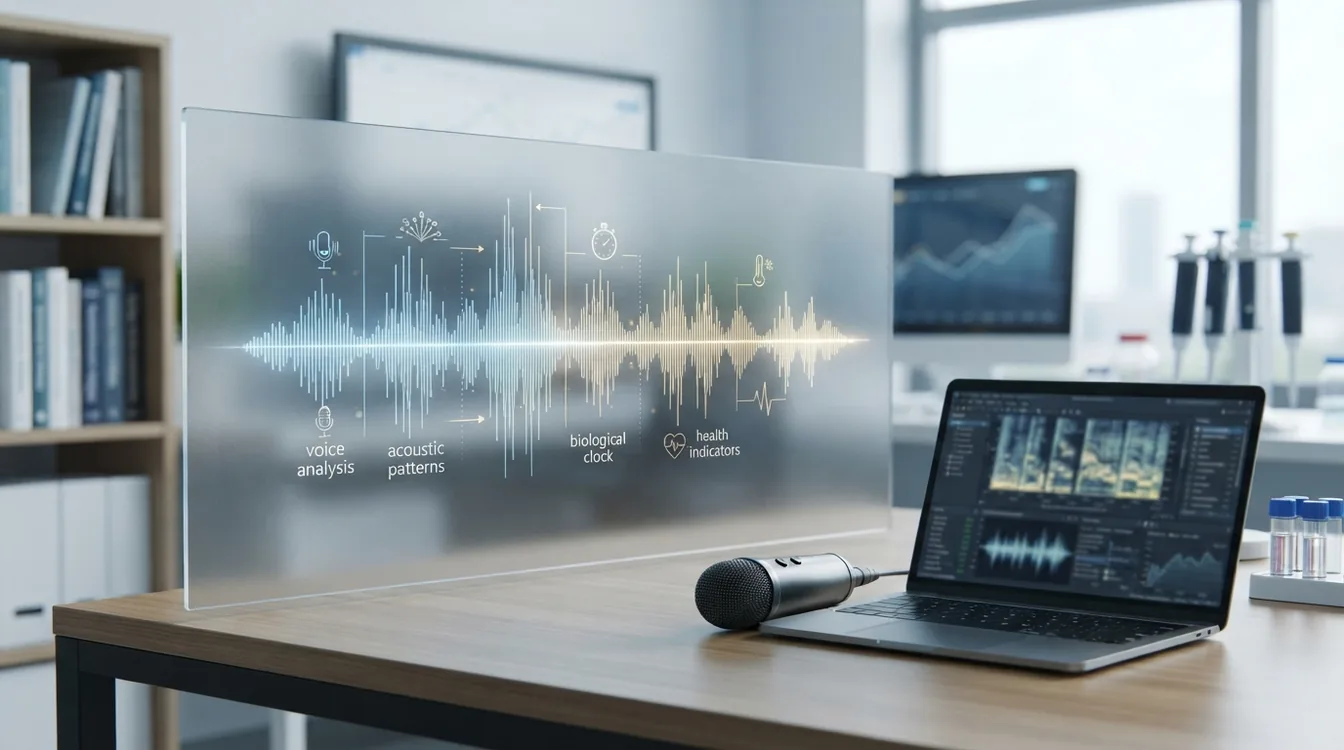 An Aging Clock Built on Speech Analysis Data