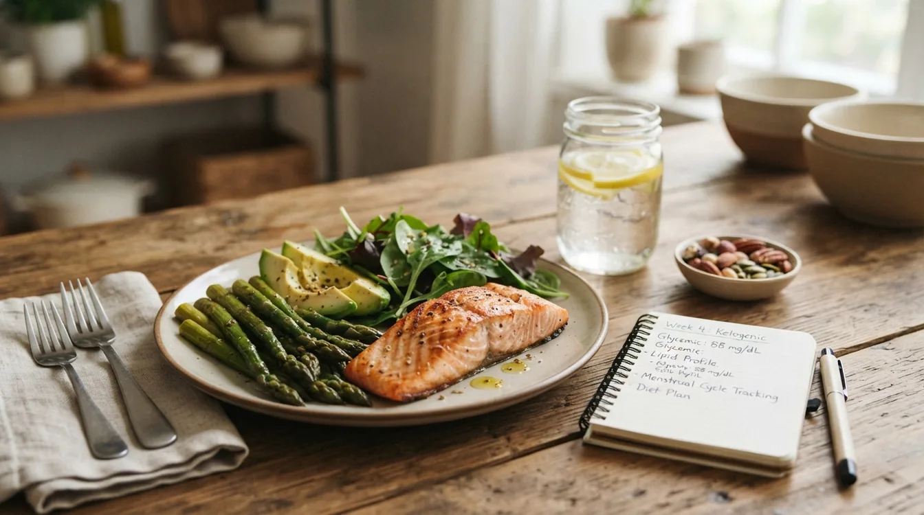 Efficacy of ketogenic diet on glycemic-lipid metabolism and menstrual regularity in women with polycystic ovary syndrome: a randomized controlled trial