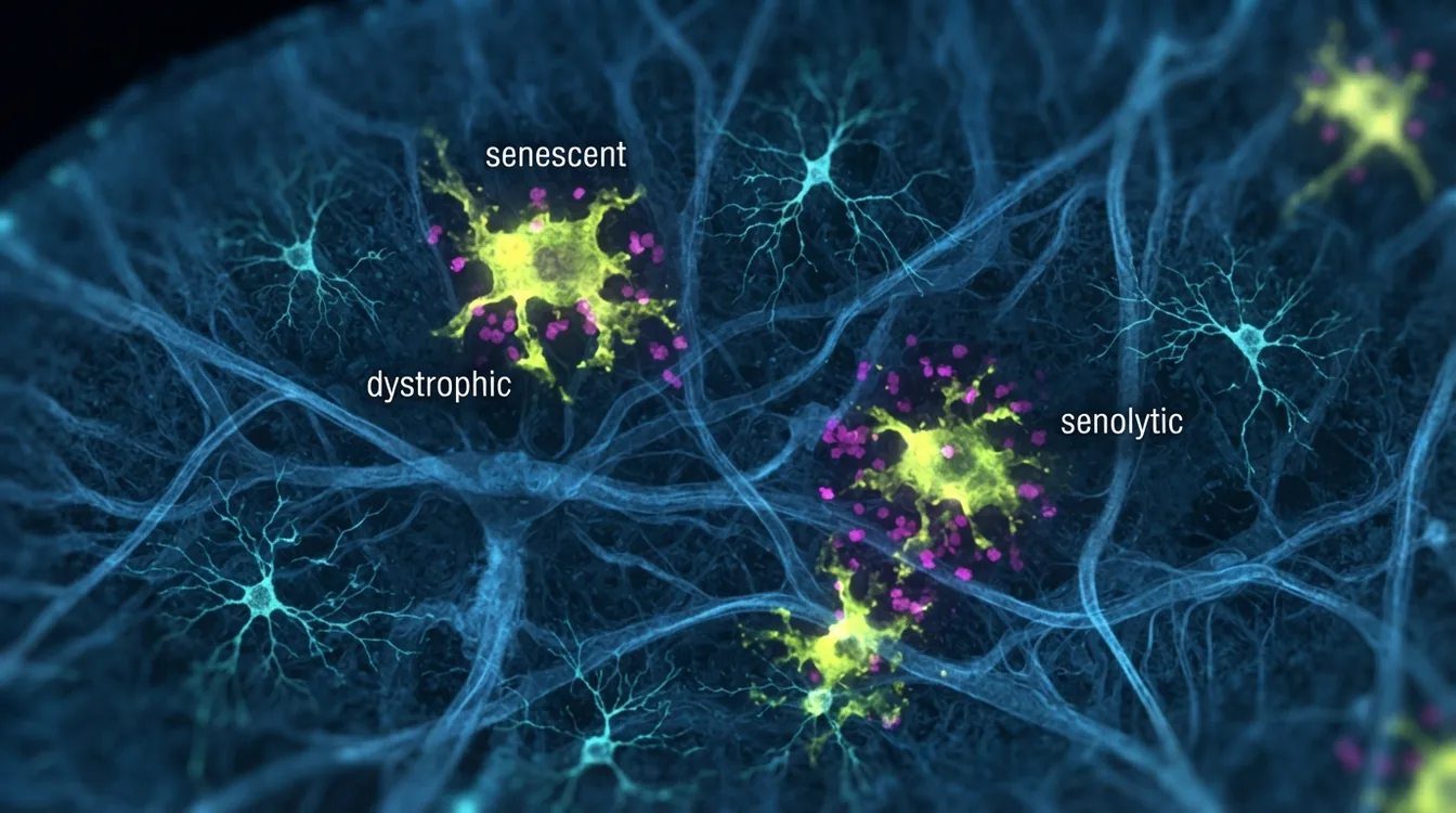 Senolytic Treatments Clear Harmful Senescent Microglia from the Aging Brain