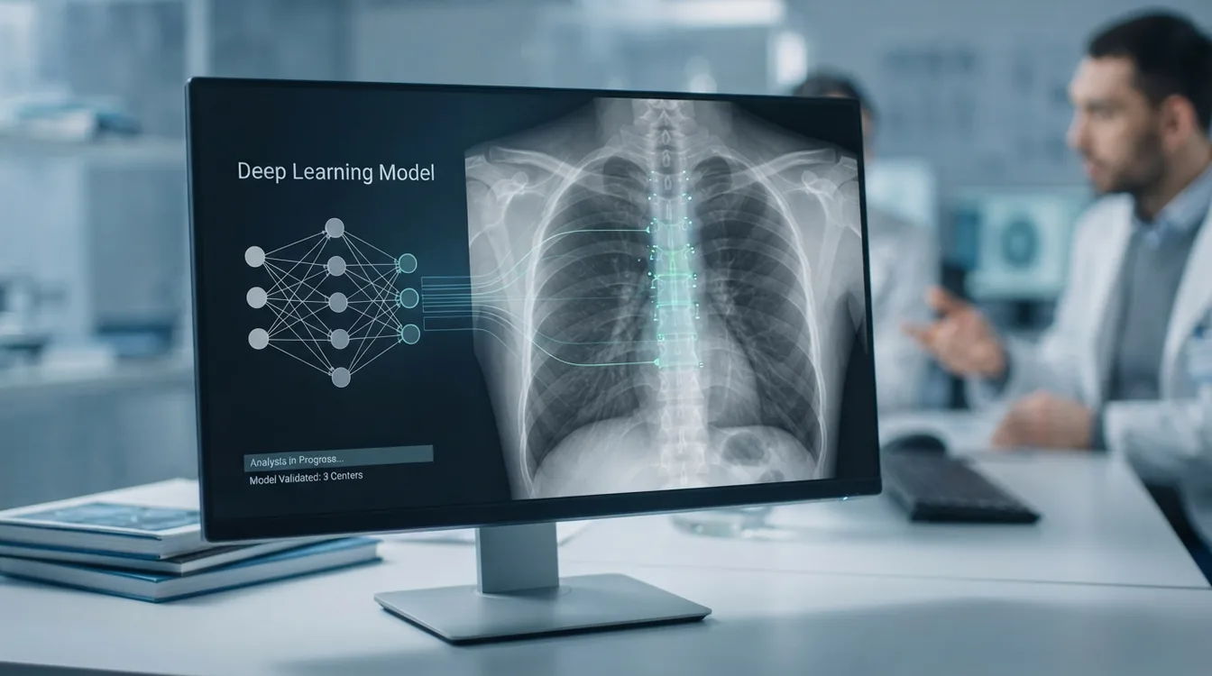 Development and multicenter external validation of a deep learning model for early screening of thoracic ossification of the ligamentum flavum on routine chest radiographs