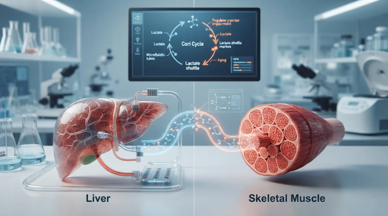 Impaired Lactate Metabolism in Liver and Muscle as an Important Cause of Sarcopenia