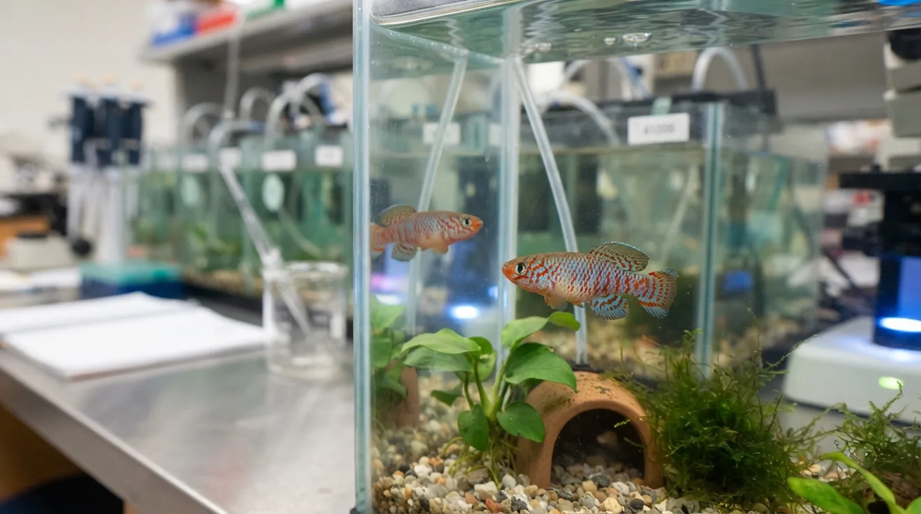 CGAS Knockout Reduces Cellular Senescence in Aged Killifish, But Does Not Extend Life