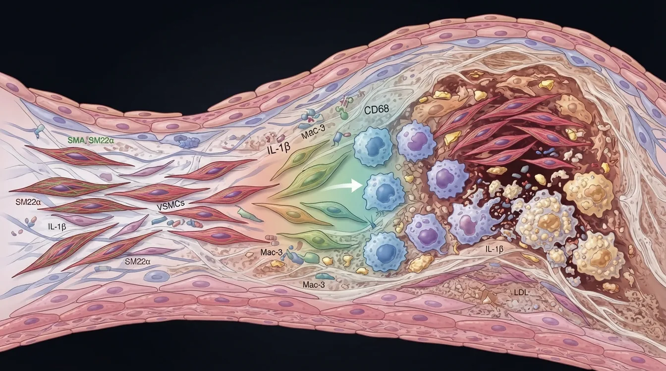 The Transformation of Vascular Smooth Muscle into Macrophages in Atherosclerotic Plaques