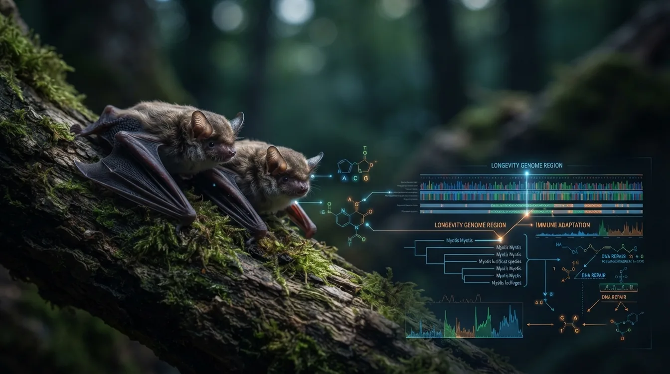 Genome Sequencing of Bat Species in Search of Causes of Longevity