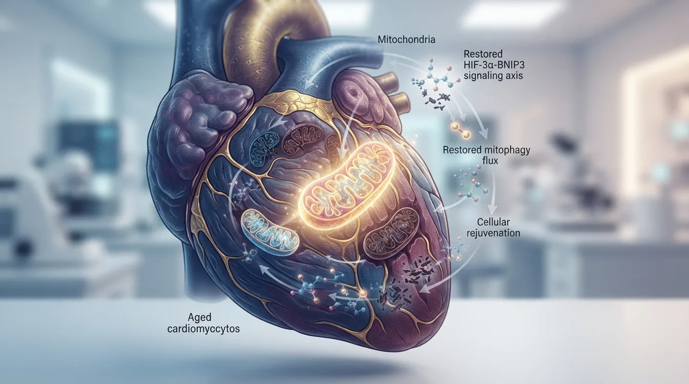 Mitochondrial Transplantation Rejuvenates Aging Heart by Restoring Mitophagy Flux via the HIF‐3α‐BNIP3 Axis