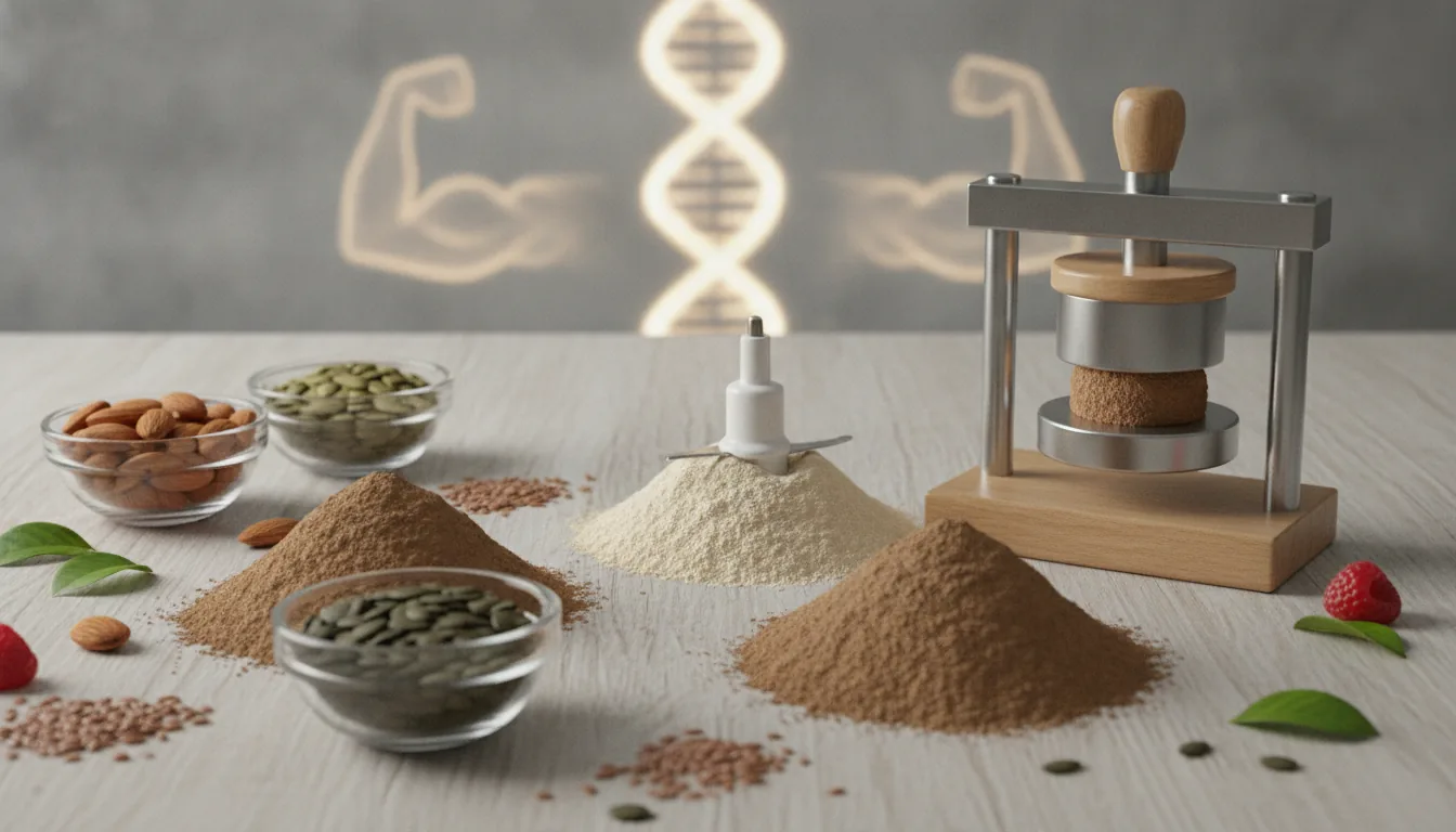 Power from the press cake: a scoping and compositional review of defatted nut and seed powders with regards to sports nutrition