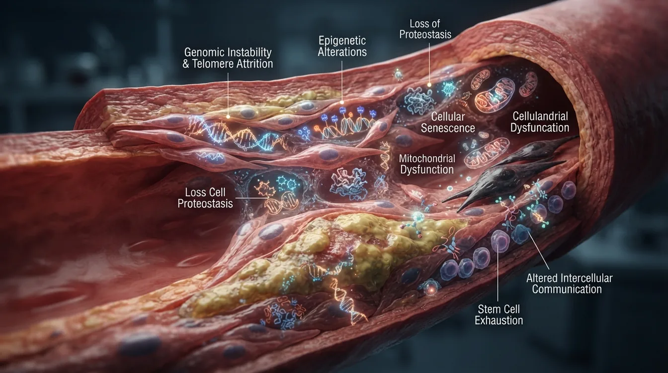 The Hallmarks of Aging as Applied to the Vasculature Specifically