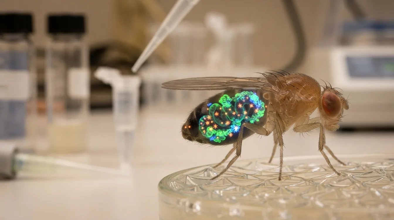 Polyamines from the Gut Microbiome Affect Life Span in Flies
