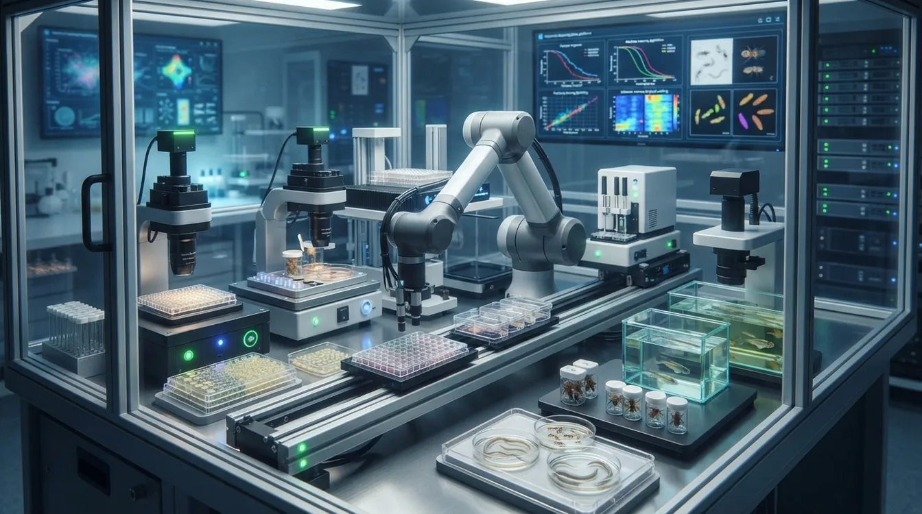 Automation of Screening Studies for Compounds that Slow Aging is Becoming More Ambitious