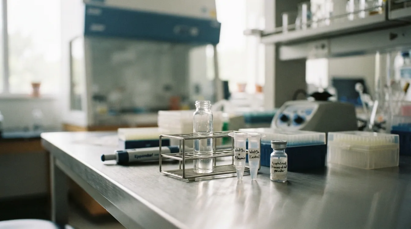 Serum albumin maintains Wnt3a water solubility and activity