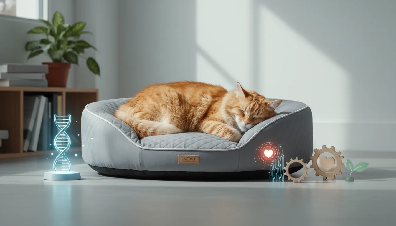 Knead™ Cats Upsizes Comfort: Therapeutic and Orthopedic Bed Now Available for Cats of All Sizes