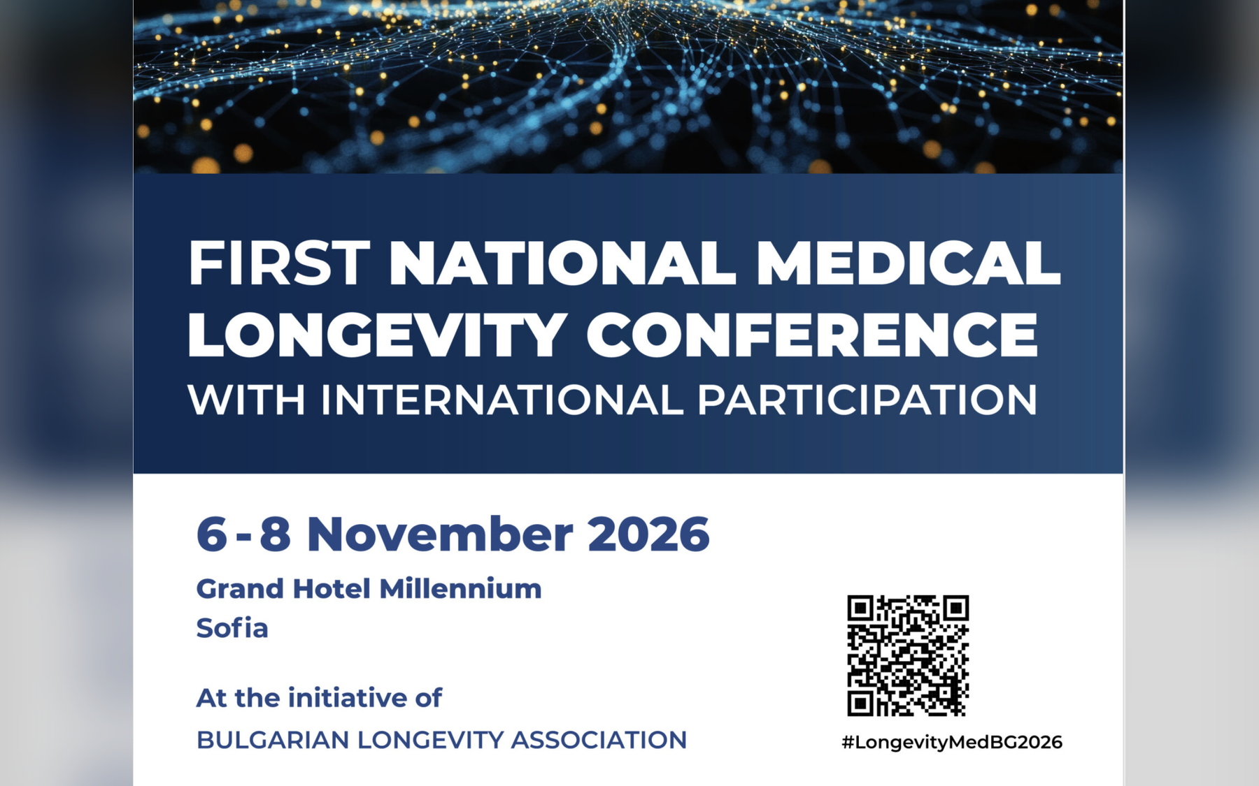 First National Medical Conference on Longevity Bulgaria 2026