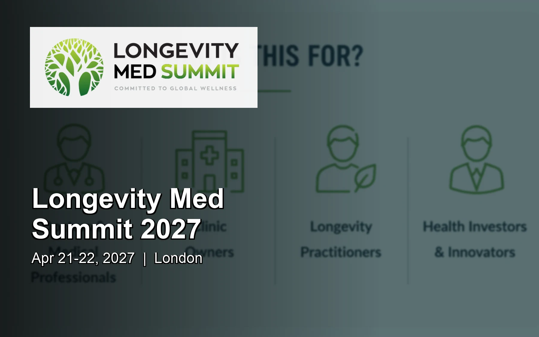 Longevity Med Summit 2027