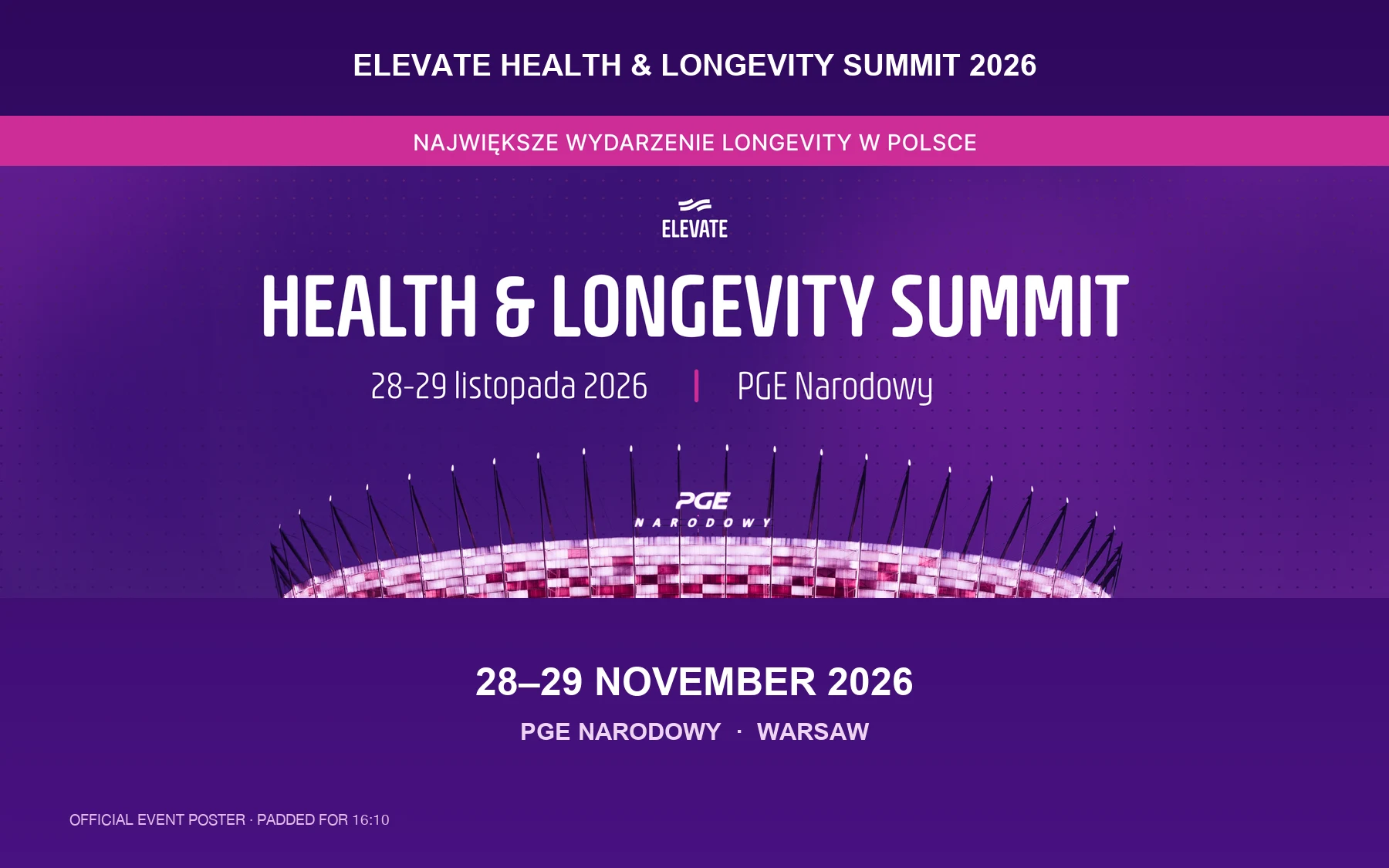 ELEVATE Health & Longevity Summit 2026