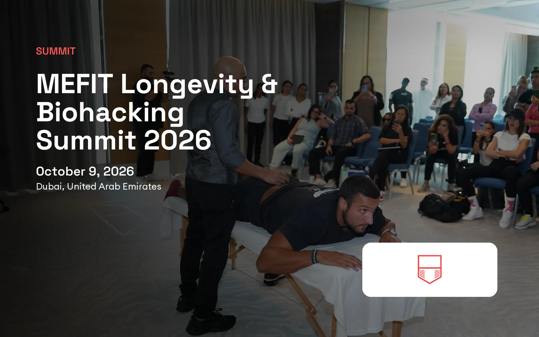MEFIT Longevity & Biohacking Summit 2026