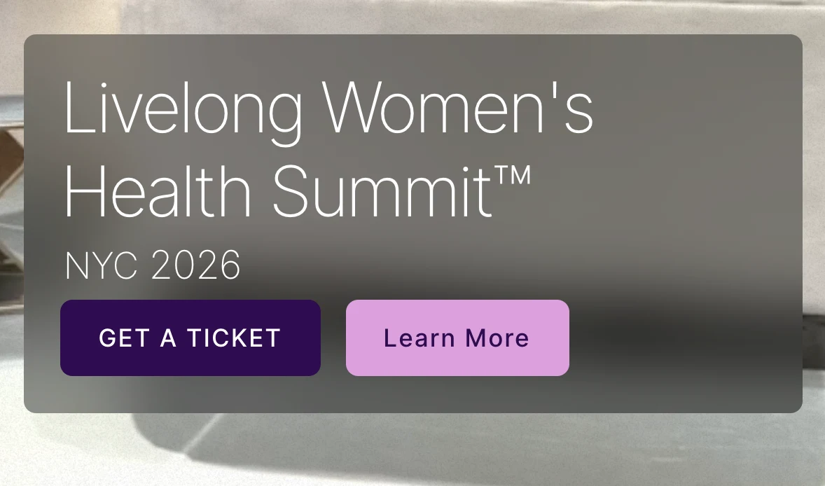Livelong Women's Health Summit NYC 2026