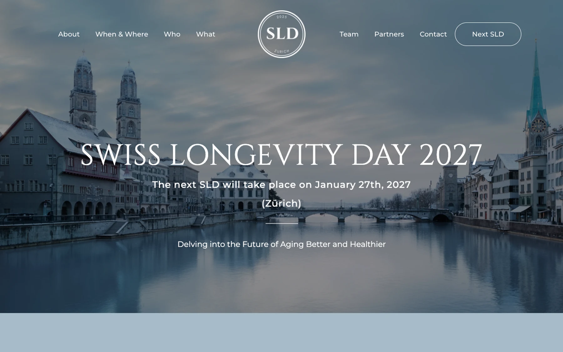 Swiss Longevity Day 2027