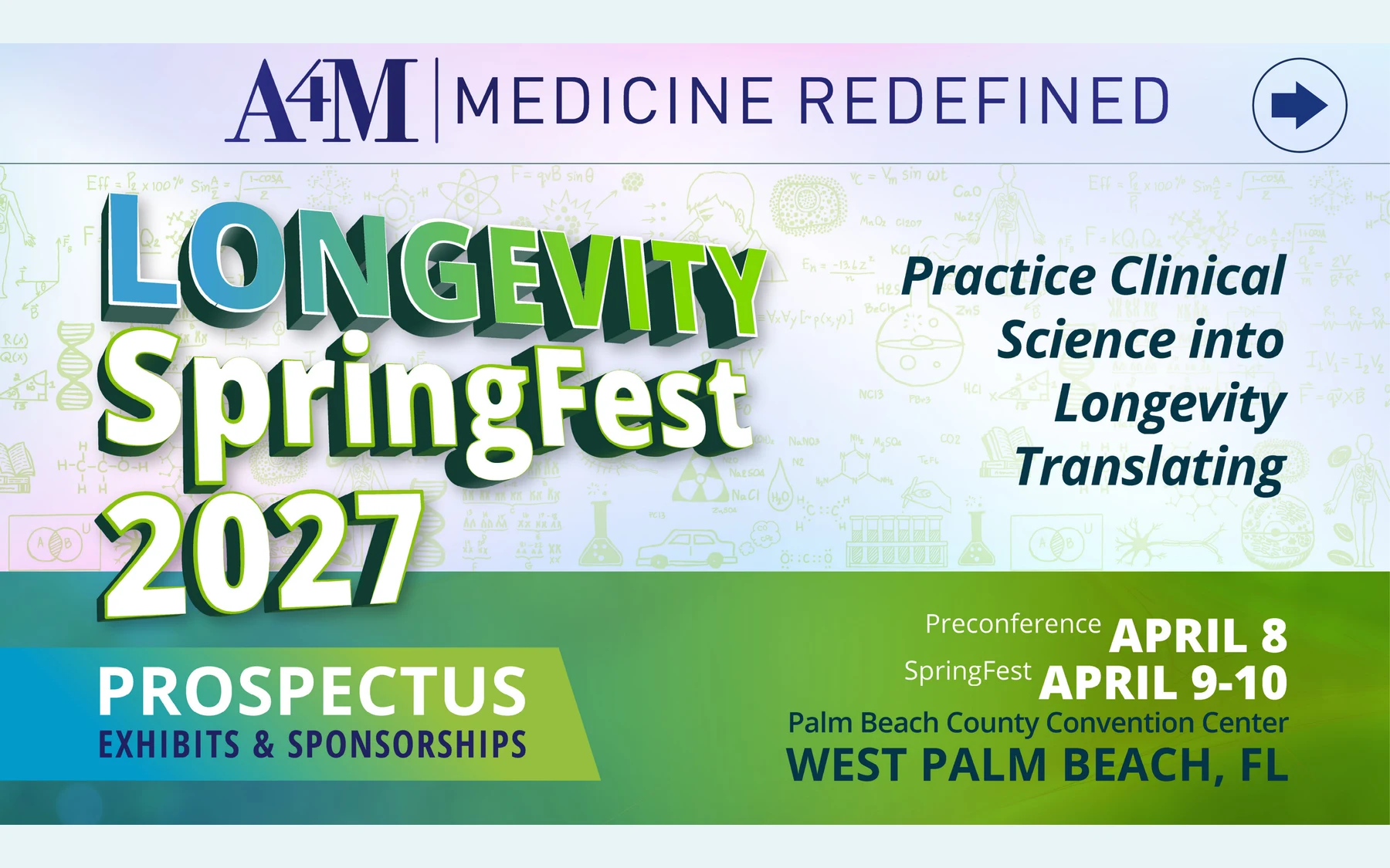 A4M Longevity SpringFest 2027