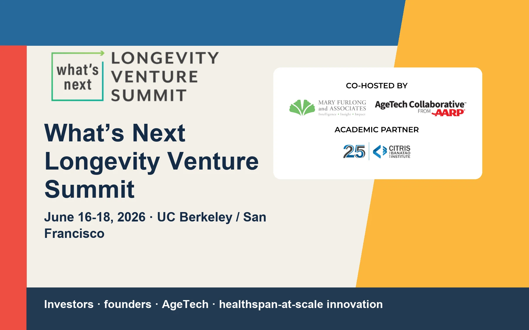 What’s Next Longevity Venture Summit