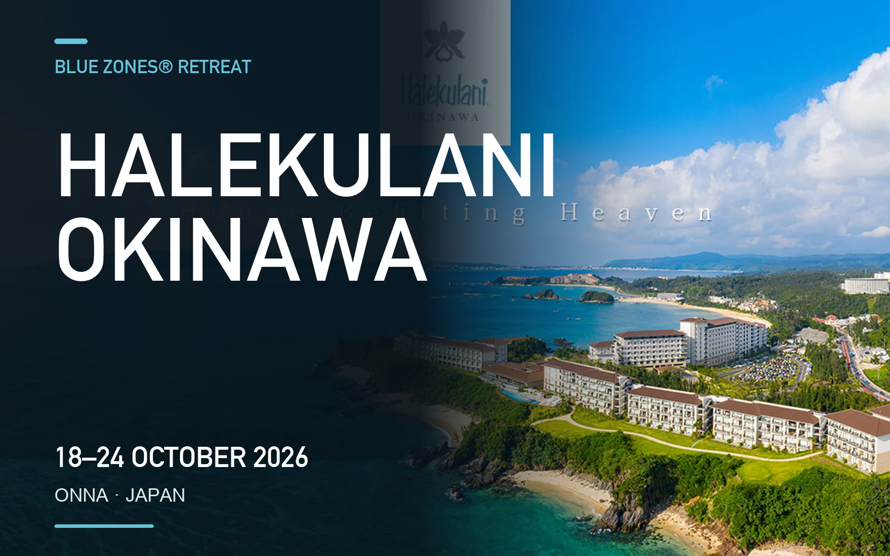 Blue Zones Retreat at Halekulani Okinawa 2026