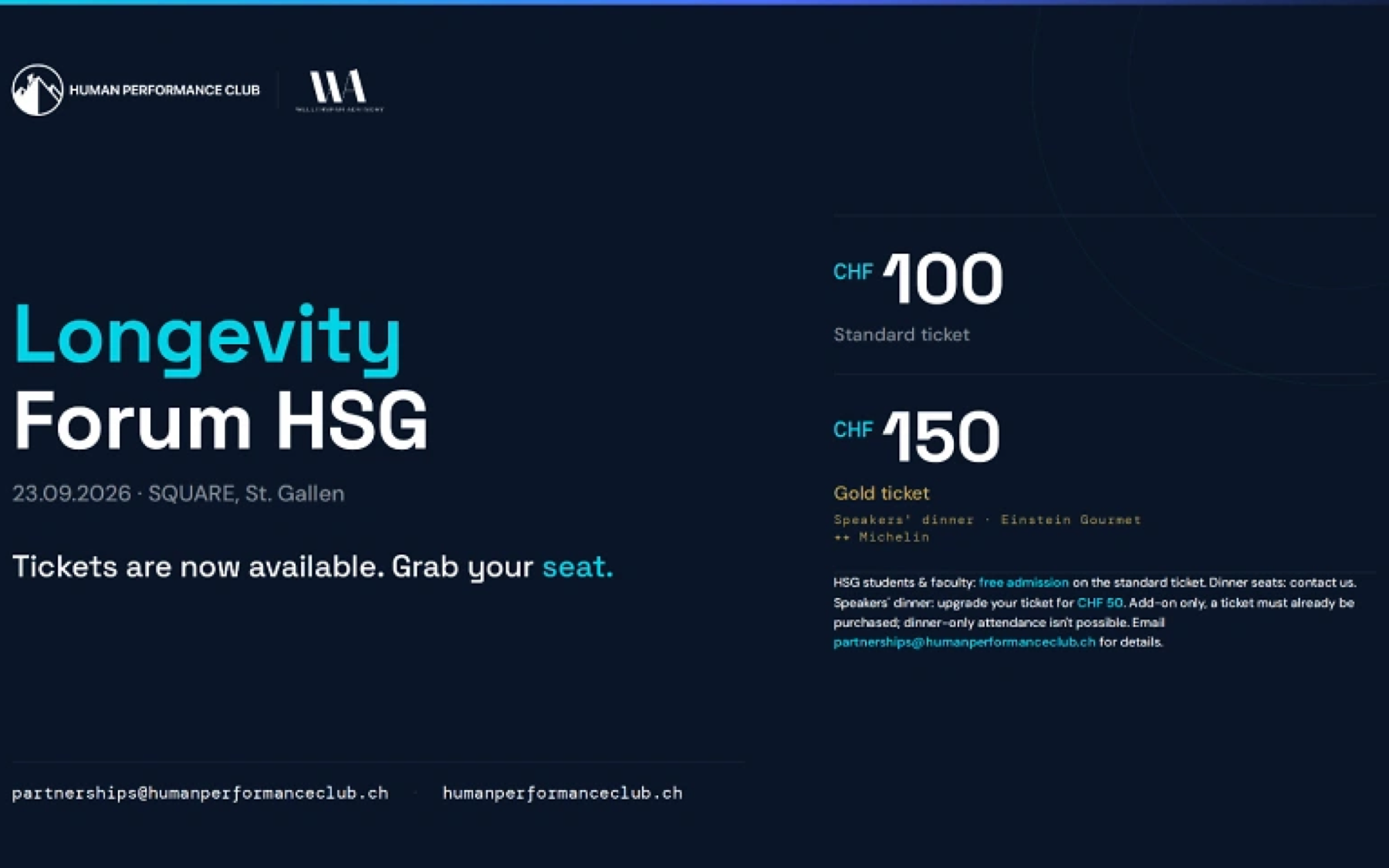 Longevity Forum HSG