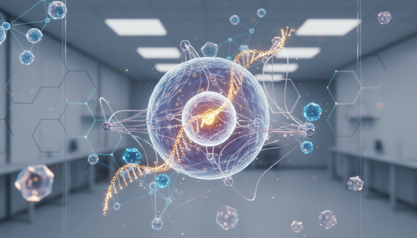 Distinct Nuclear DNA Structure in Immune Cells from Centenarians