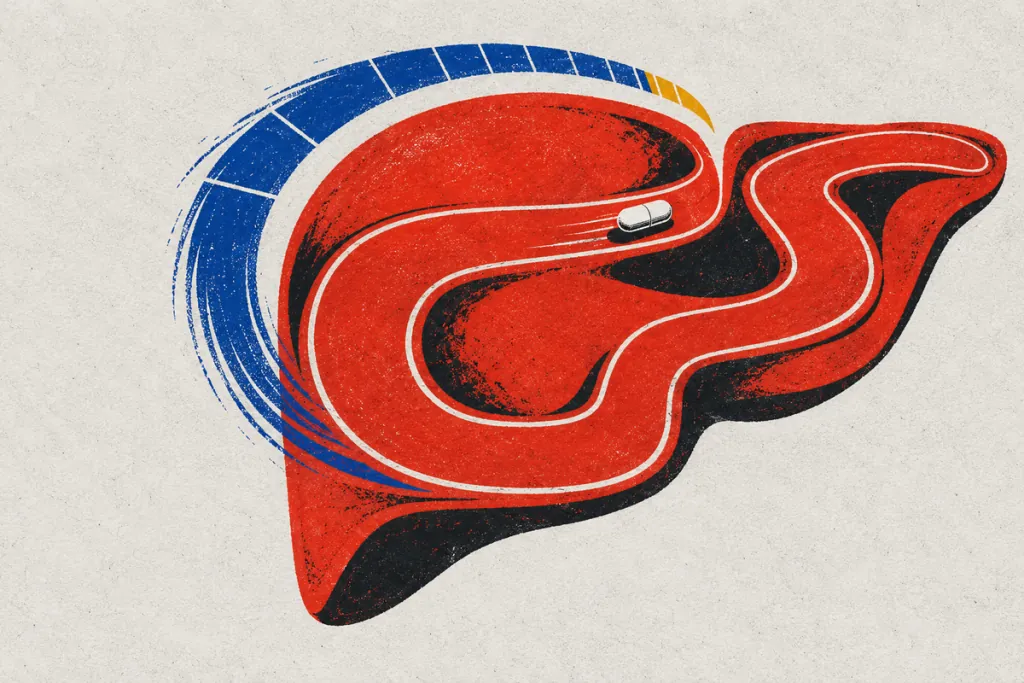 A liver drug that races against the clock and aging