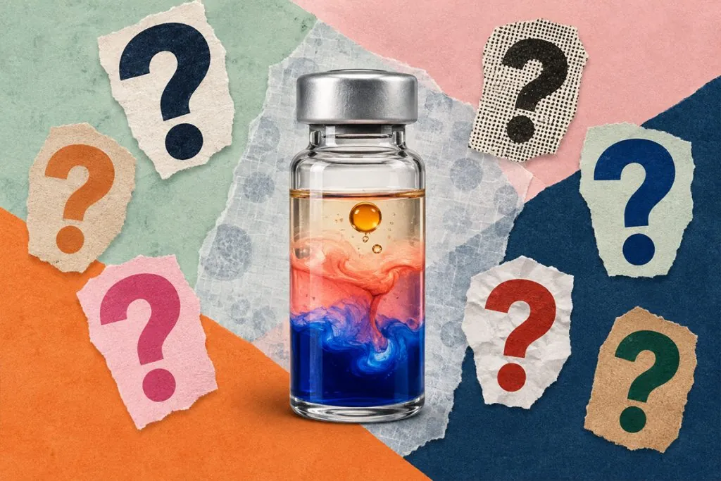 What’s actually in the vial?