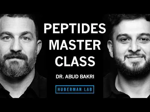 Peptides: The Science, Uses & Safety | Dr. Abud Bakri (Youtube — Andrew Huberman)