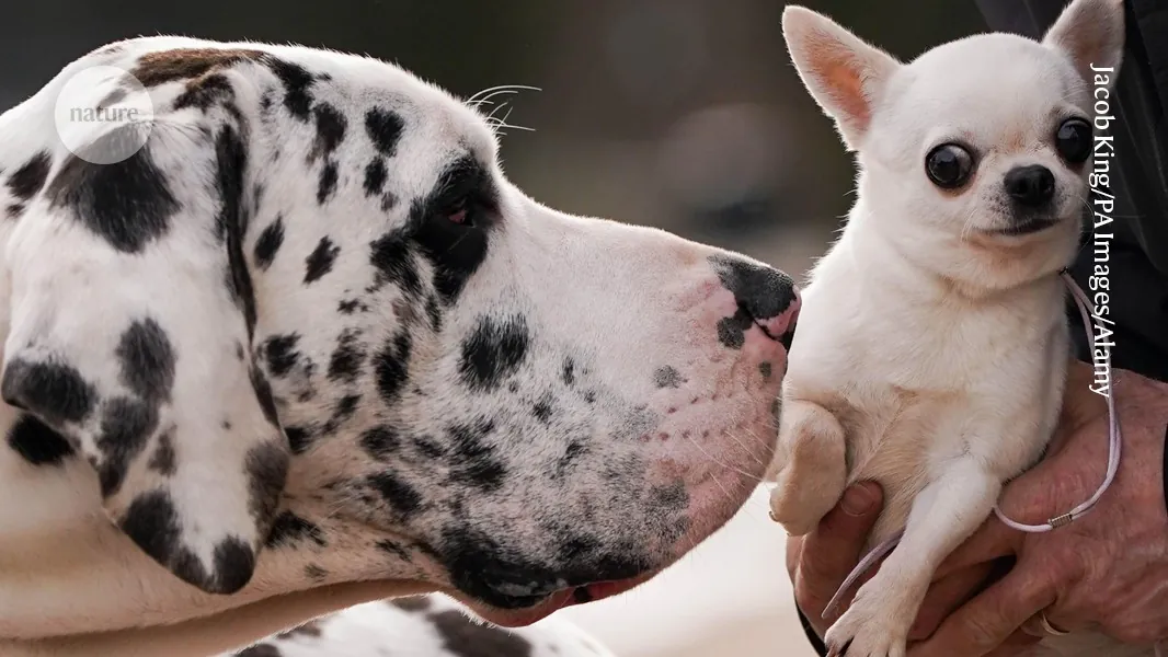 Big dogs age faster than little ones — rogue ‘jumping genes’ might be to blame