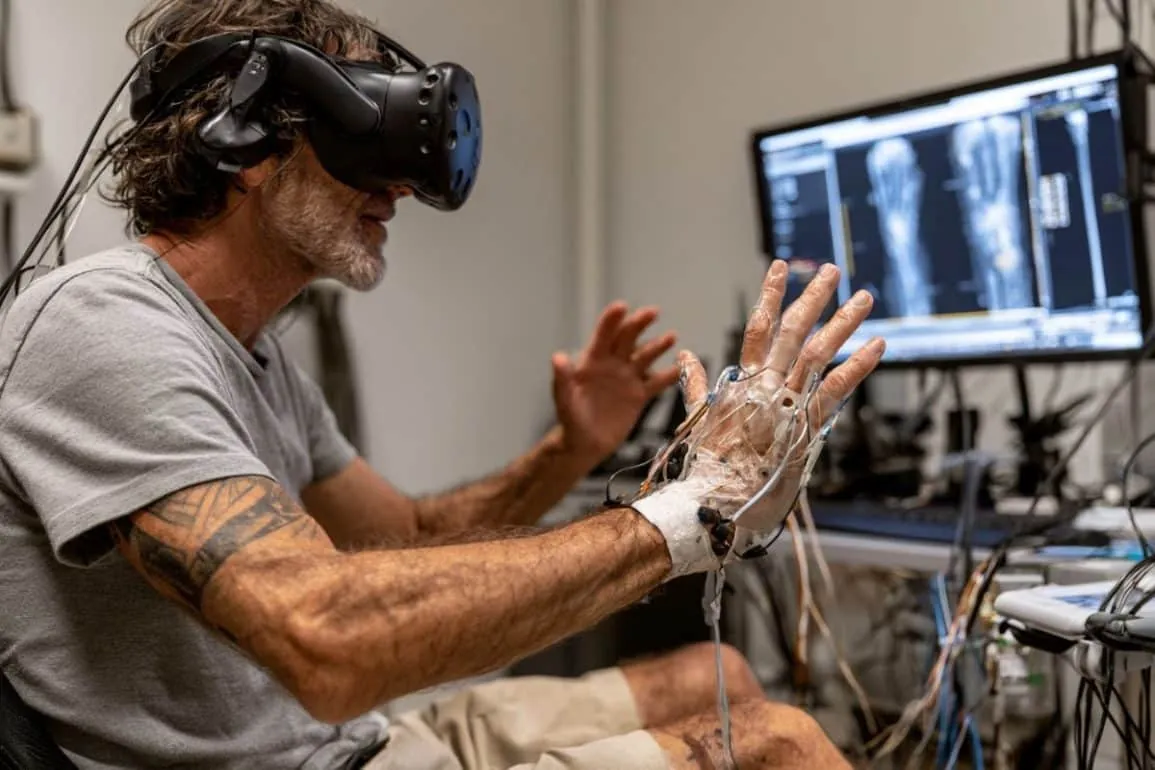 Hybrid VR and Nerve Stimulation Doubles Stroke Recovery